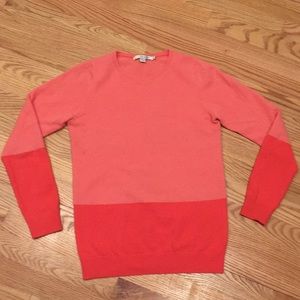 Boden Color Block Cashmere Sweater